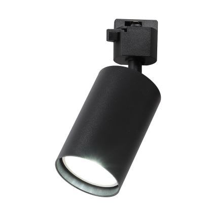 Foco orientable para sistema de riel monofásico TIGER 1xGU10/10W/230V negro