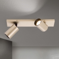 Foco orientable SEAN 2xGU10/13W/230V dorado