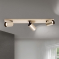 Foco orientable SEAN 3xGU10/13W/230V, acabado dorado
