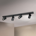Foco orientable SEAN 4xGU10/13W/230V, negro