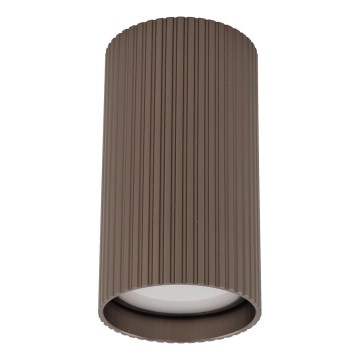 Foco orientable TUNE S 1xGU10/10W/230V 10 cm marrón