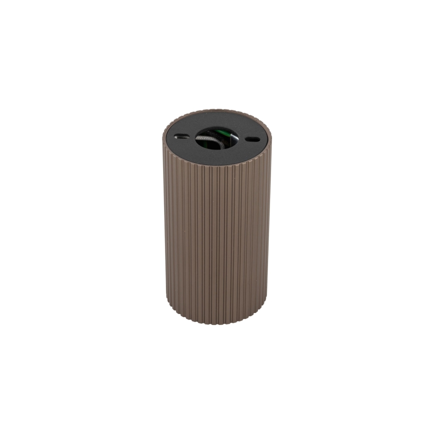 Foco orientable TUNE S 1xGU10/10W/230V 10 cm marrón