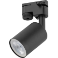 Foco para sistema de raíles monofásico TOP 1xGU10/10W/230V negro