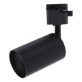 Foco para sistema de raíles monofásico TRACER 1xGU10/10W/230V negro