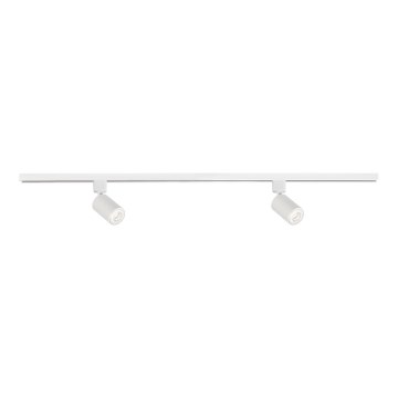 Foco para sistema de riel ALTEAR 2xGU10/10W/230V 1 m blanco