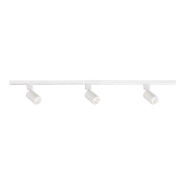 Foco para sistema de riel ALTEAR 3xGU10/10W/230V 1m blanco