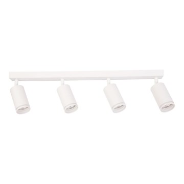 Foco PIPE 4xGU10/10W/230V blanco