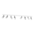 Foco RENO 8xGU10/8W/230V blanco/cromo brillante