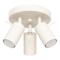 Foco RING 3xGU10/10W/230V color crema