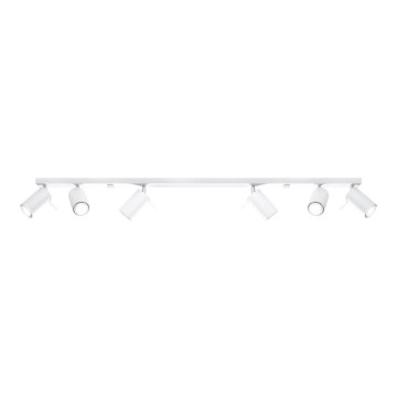 Foco RING 6L 6xGU10/40W/230V blanco