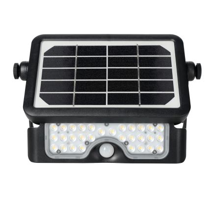 Foco solar LED con sensor LED/5W/3,7V 4000K IP65 3000 mAh