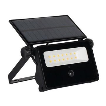 Foco solar LED con sensor LED/10W/5,5V IP65 1800 mAh