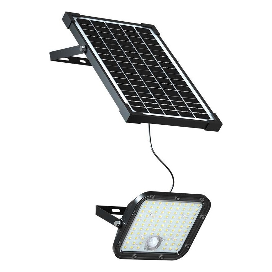 Foco solar LED con sensor LED/30W/6,4V 4000K 6000 mAh + mando a distancia