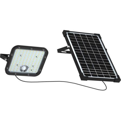 Foco solar LED con sensor LED/30W/6,4V 4000K 6000 mAh + mando a distancia