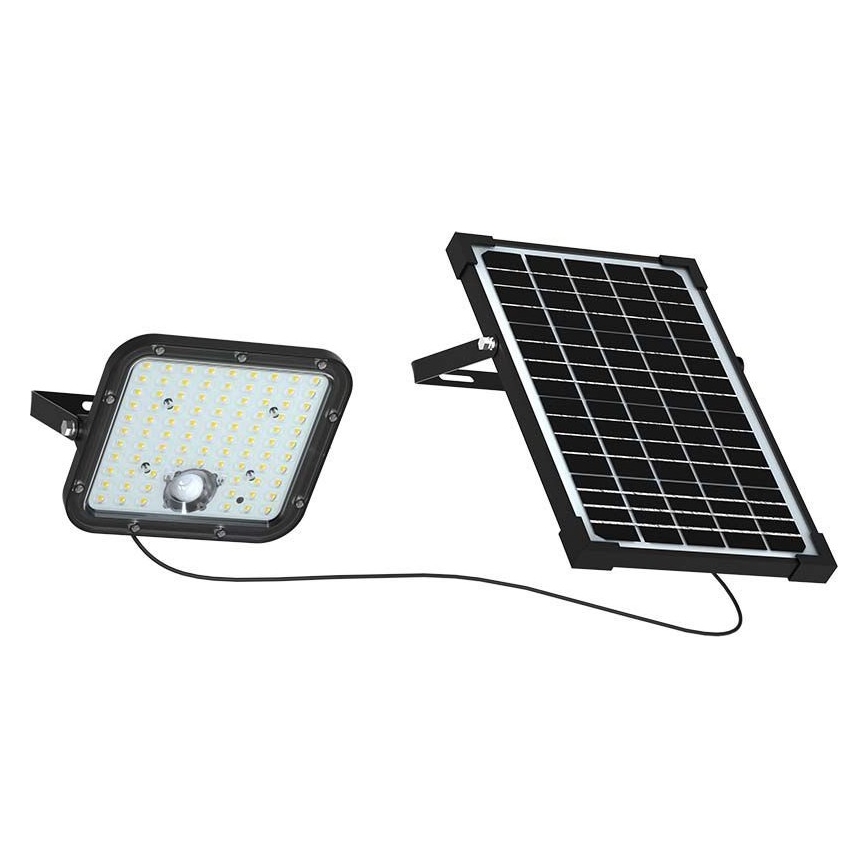 Foco solar LED con sensor LED/30W/6,4V 4000K 6000 mAh + mando a distancia
