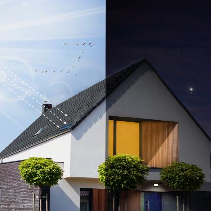 Foco solar LED exterior con sensor LED/20W/3,7V 6500K IP65 4400 mAh