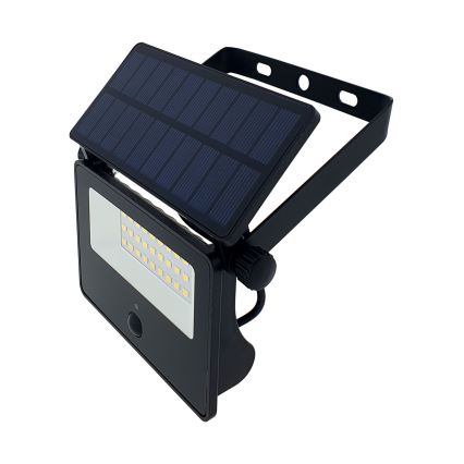 Foco LED solar exterior con sensor LED/5W/3,7V 4200K 2000 mAh IP44