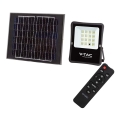 Foco solar LED exterior LED/16W/3,2V 4000K IP65 15000 mAh + mando a distancia