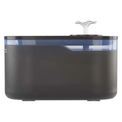 Fuente de agua inteligente para mascotas 2,6 l/5V gris Wi-Fi
