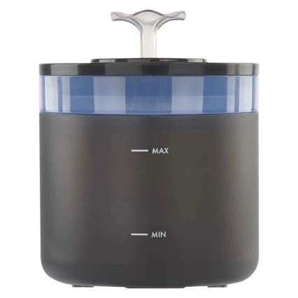 Fuente de agua inteligente para mascotas 2,6 l/5V gris Wi-Fi
