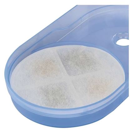 Fuente de agua inteligente para mascotas 2,6 l/5V gris Wi-Fi