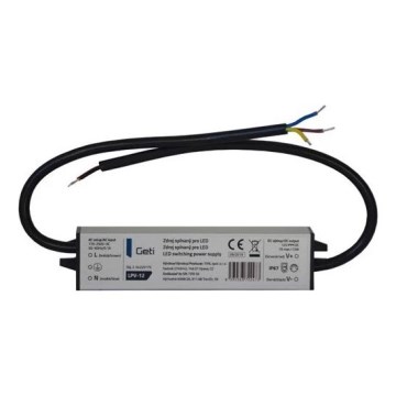 Fuente de alimentación conmutada para tiras LED 12W/12V IP67