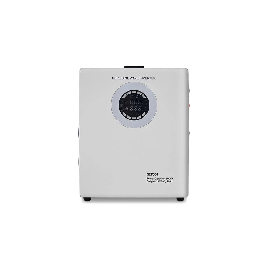 Fuente de alimentación de reserva para pared 500W/800VA onda sinusoidal pura
