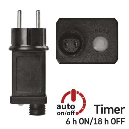 Fuente de alimentación para guirnaldas navideñas conectables 12W/230V IP44