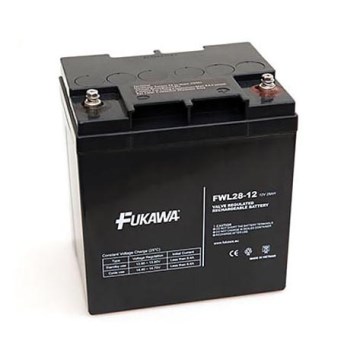 FUKAWA FWL 28-12 - Batería de plomo-ácido 12V/28Ah/rosca M5