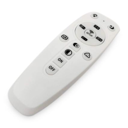 Fulgur 28853 - Lámpara de techo LED regulable PAVLA LED/36W/230V + mando a distancia