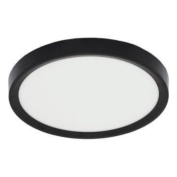 Fulgur 41811 - Plafón LED NOMY LED/18W/230V 3000/4000/6000K IP40 diá. 23 cm negro