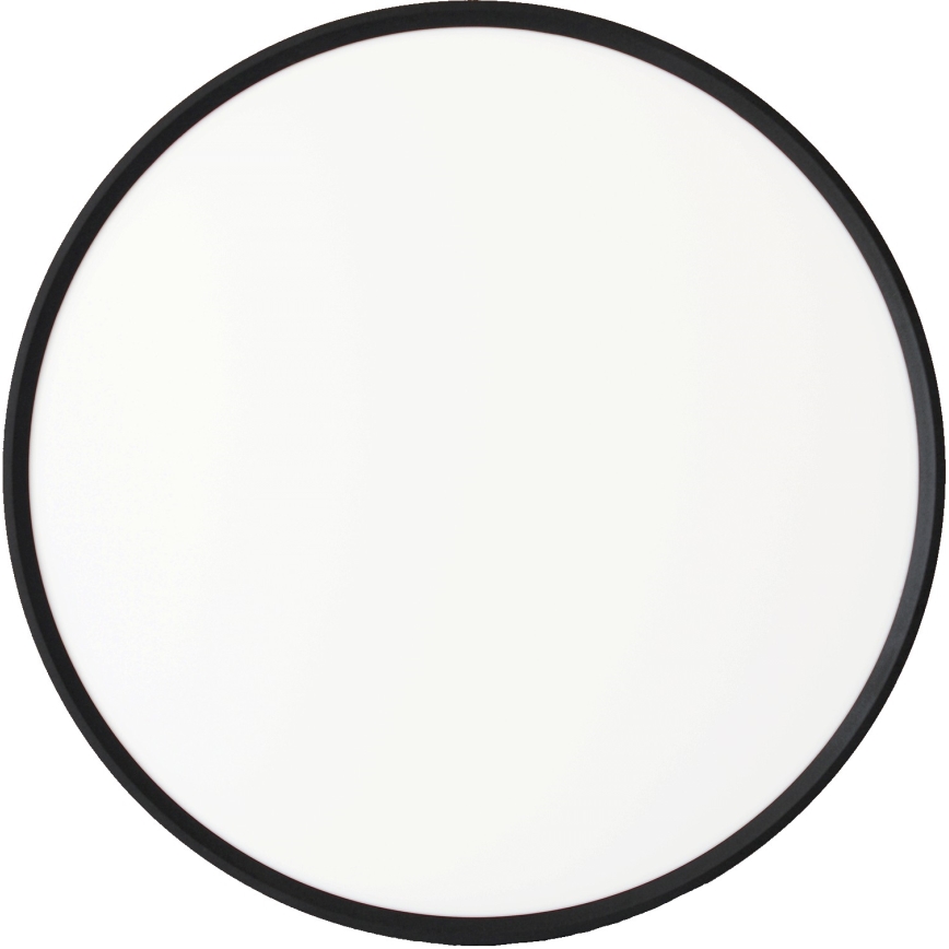 Fulgur 42364 - Plafón LED NOMY LED/40W/230V 3000/4000/6000K IP40 diá. 50 cm negro