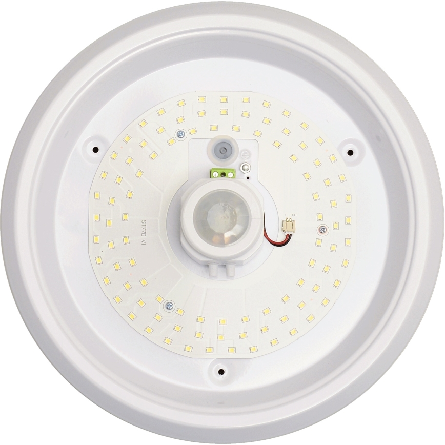 Fulgur s-39669 - Plafón LED de techo con sensor de movimiento y sensor crepuscular DARINA LED/16W/230V Ø 29 cm