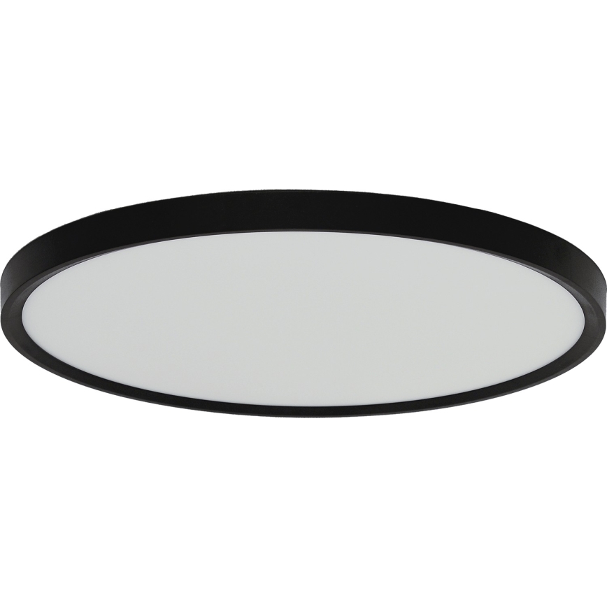 Fulgur s-42589 - Plafón LED con sensor de movimiento NOMY-S LED/32W/230V 3000/4000/6000K IP40 diá. 40 cm negro