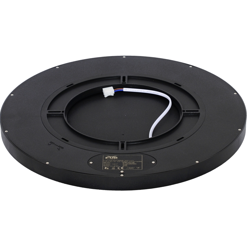 Fulgur s-42589 - Plafón LED con sensor de movimiento NOMY-S LED/32W/230V 3000/4000/6000K IP40 diá. 40 cm negro