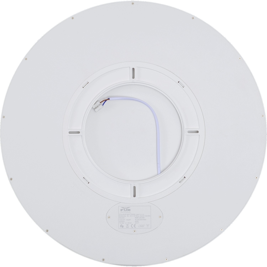 Fulgur s-42590 - Plafón LED con sensor de movimiento NOMY-S LED/40W/230V 3000/4000/6000K IP40 diá. 50 cm blanco