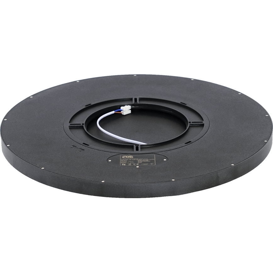Fulgur s-43040 - Plafón LED regulable NOMY-RC LED/40W/230V 3000/4000/6500K Ø 50 cm IP40 negro + control remoto