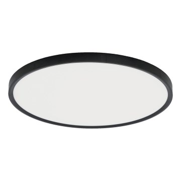 Fulgur s-43040 - Plafón LED regulable NOMY-RC LED/40W/230V 3000/4000/6500K Ø 50 cm IP40 negro + control remoto