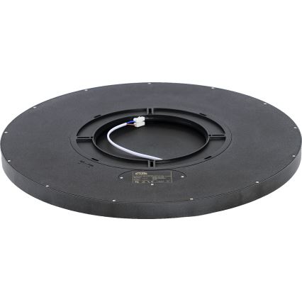 Fulgur s-43057 - Luminaria de techo LED regulable NOMY LED/40W/230V 3000-6500K diámetro 50 cm UGR19 IP40 Wi-Fi negra + mando a distancia