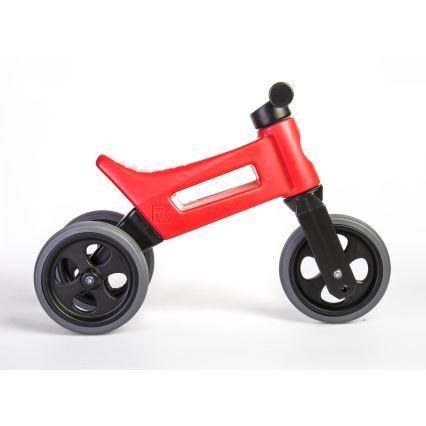 Funny Wheels - Bicicleta de equilibrio 2 en 1 RIDER SPORT rojo/negro