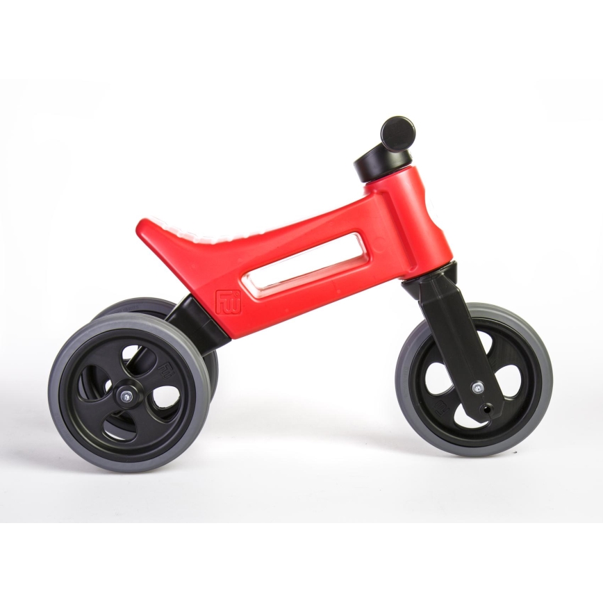 Funny Wheels - Bicicleta de equilibrio 2 en 1 RIDER SPORT rojo/negro