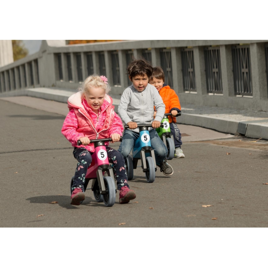 Funny Wheels - Correpasillos 2 en 1 RIDER SPORT azul/negro