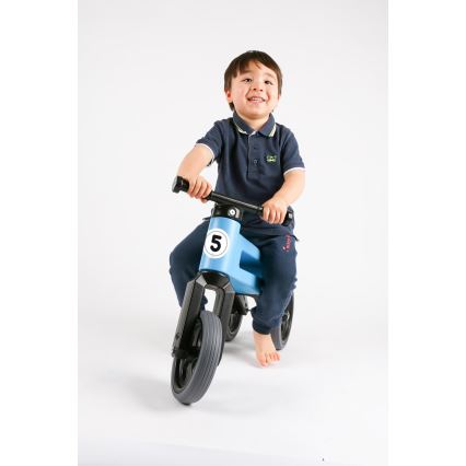 Funny Wheels - Correpasillos 2 en 1 RIDER SPORT azul/negro