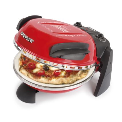 G3Ferrari G1000602 - Horno para pizza DELIZIA 1200W/230V rojo