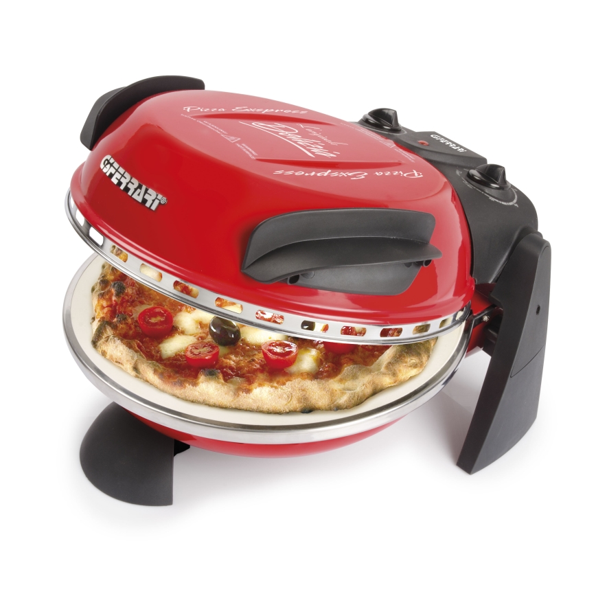 G3Ferrari G1000602 - Horno para pizza DELIZIA 1200W/230V rojo