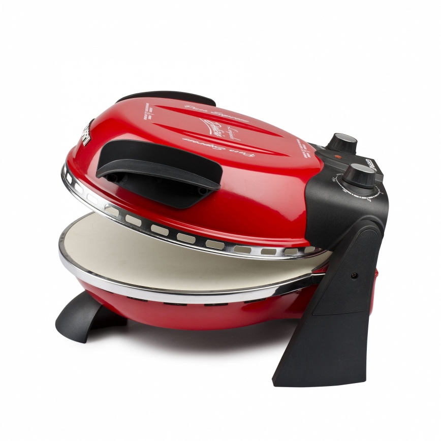 G3Ferrari G1000602 - Horno para pizza DELIZIA 1200W/230V rojo