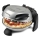 G3Ferrari G1000606 - Horno para pizza DELIZIA 1200W/230V plateado