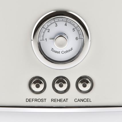 G3Ferrari G1013401 - Tostadora de 2 ranuras ARTISTA 750W/230V blanca