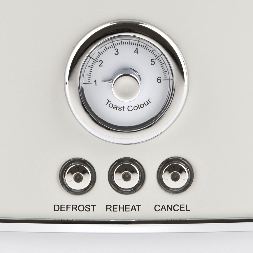 G3Ferrari G1013401 - Tostadora de 2 ranuras ARTISTA 750W/230V blanca