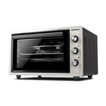 G3Ferrari G1015200 - Horno de convección ROSTO 1500W/230V 37 l acero inoxidable/negro